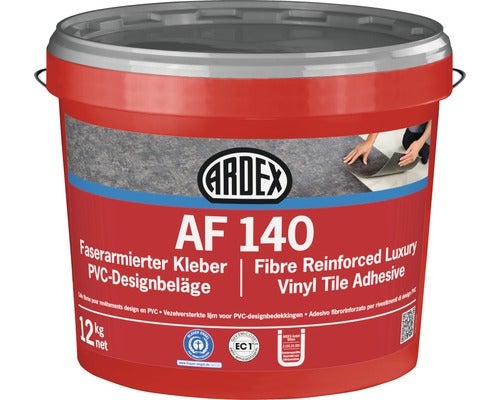 Faserarmierter Kleber für PVC-Designbeläge ARDEX AF 140, 12 kg