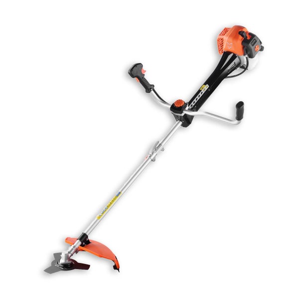 FUXTEC Profi Benzin Motorsense FX-PS162 - 62ccm | 8,6kg | mit Faden + Messer | mit Komfort-Tragegurt | 3,5PS | 2-Takt | 3000 U/min