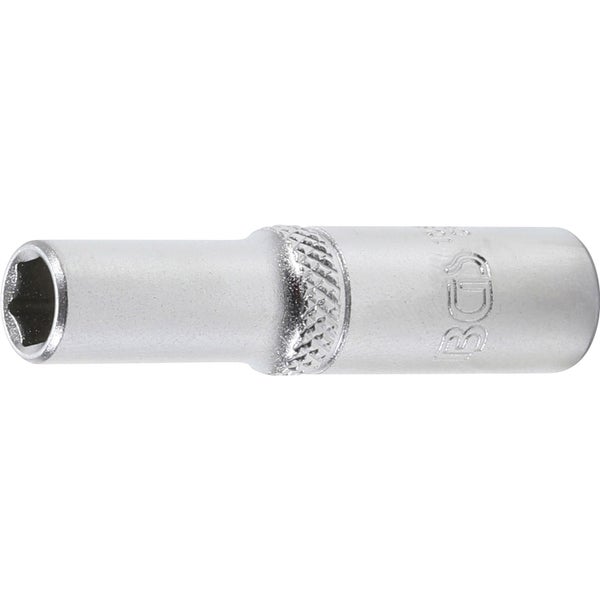 BGS Steckschlüssel-Einsatz Sechskant tief Antrieb Innenvierkant 6,3 mm (1/4) SW 1/4 - 10670