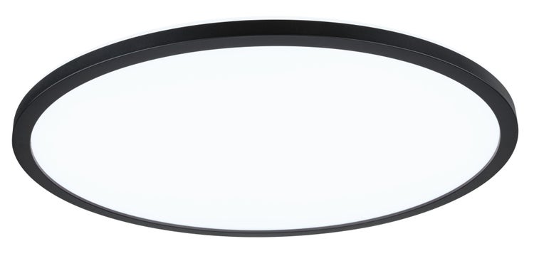 LED Panel 3-Step-Dim Atria Shine Backlight rund 420mm 22W 2300lm 4000K Schwarz dimmbar