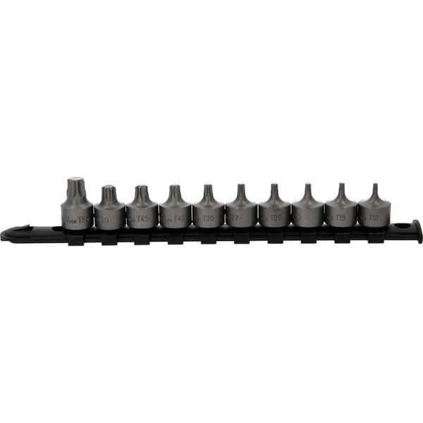 KS TOOLS 3/8 Bit-Stecknuss-Satz Torx kurz 10tlg. T10-T55 - 917.4015