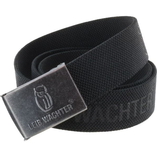 Gürtel mit Metallschnalle und Logo Prägung von Leib Wächter