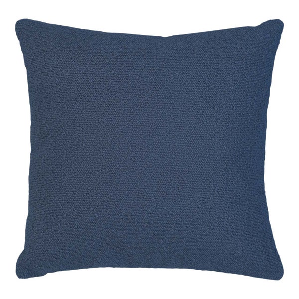 Savannah Kissen bouclé 45x45cm blau. 45 X 45 X 10 cm