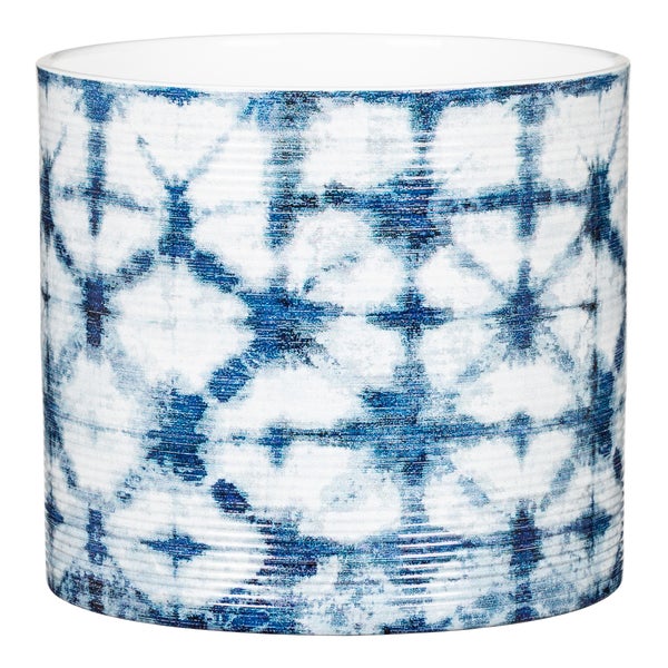 Scheurich Blumentopf aus Keramik,  Farbe: Blue Batik, 16 cm Durchmesser, 15 cm hoch, 2,6 l Vol.