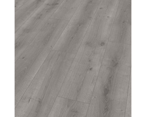 Helle Laminatbodenoberfläche mit Holzstruktur