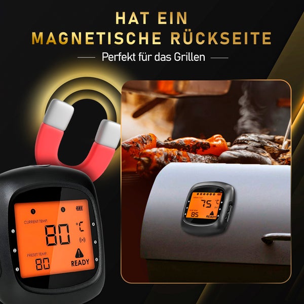 MostEssential PRO-3 Fleischthermometer - BBQ-Thermometer