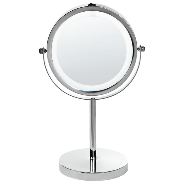 Beleuchteter Kosmetikspiegel mit Standfuß