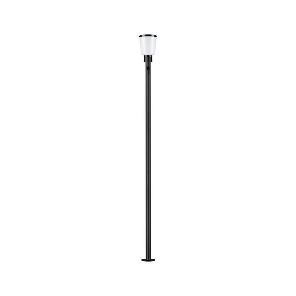 Moderne LED Wandleuchte mit zwei Lichtauslässen und runder Wandhalterung für den Innen und Außenbereich