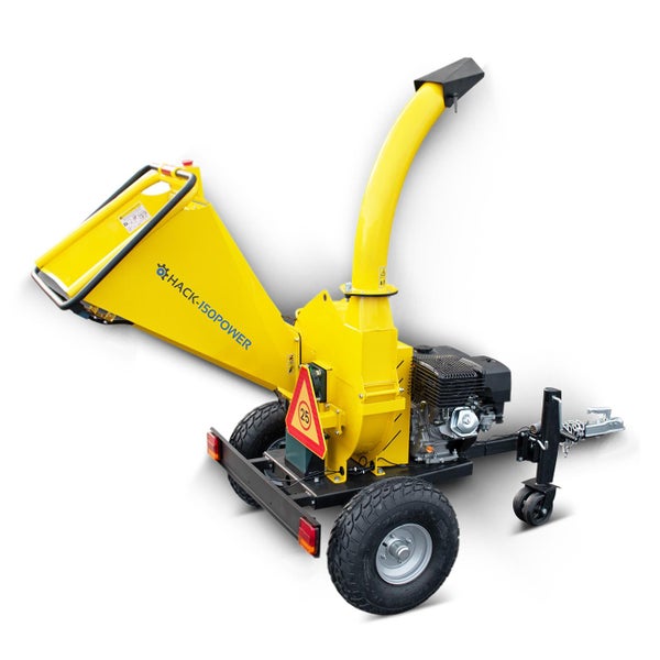 BAMATO HACK-150POWER Holzhäcksler mit E-Start – Leistungsstarker Holzzerkleinerer für Garten und Landschaftsbau