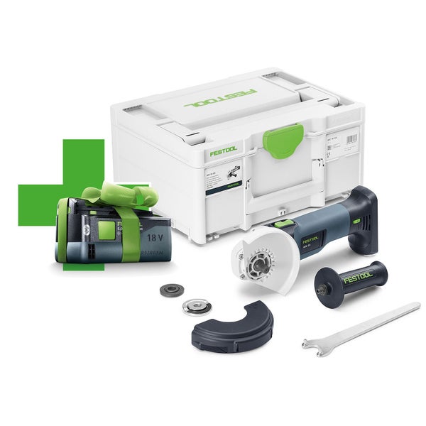 Festool Akku-Winkelschleifer AGC 18-125 EB-Basic-5,0 - 578602