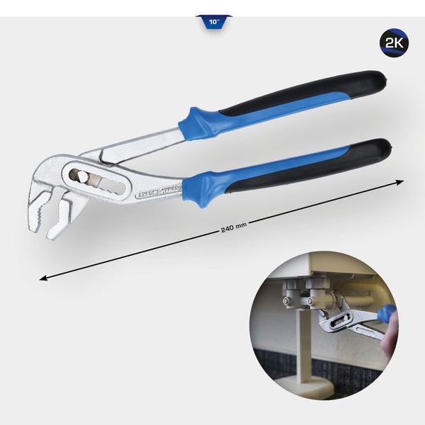 BRILLIANT TOOLS Wasserpumpenzange 10 250 mm - BT064902