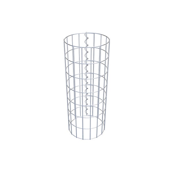Gabionensäule Durchmesser 27 cm, MW 5 x 10 cm rund - Höhe: 0,70 m