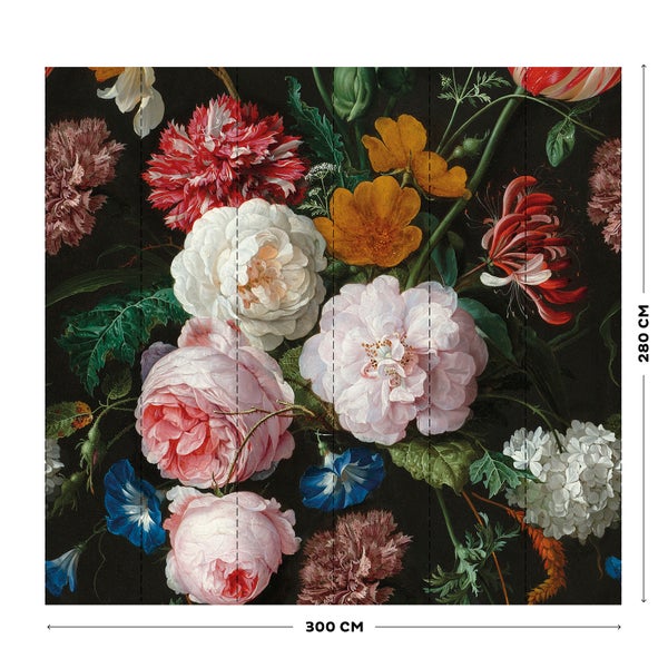 Nicky Flowers - Fototapete - 280x300 cm