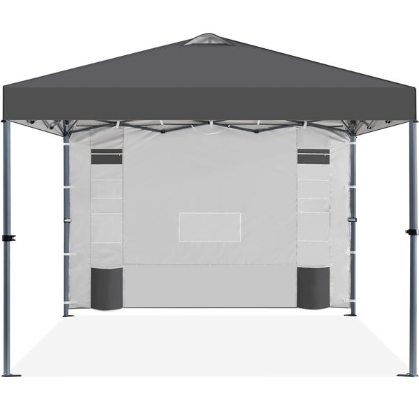 Faltpavillon mit Seitenwand und Fenster