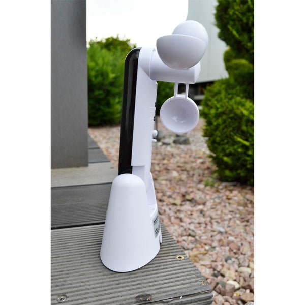 Home Deluxe - Windsensor KANI für Vollkassettenmarkise - Maß: 25 x 6 x 12 cm - 9 Helligkeitsstufen - 5 Windgeschwindigkeiten