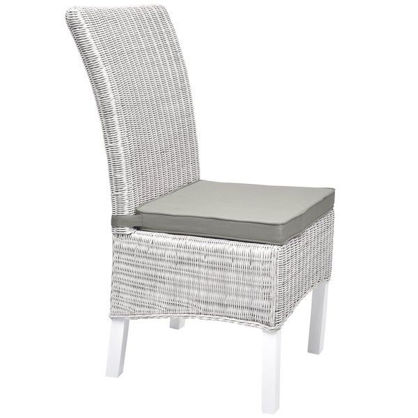 Beautissu Loft SK Stuhlkissen 45x40x5cm Grau (4tlg)