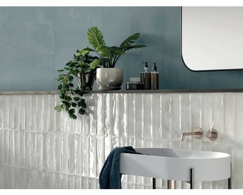 Wand- und Bodenfliese Paint blue 60x60cm rektifiziert