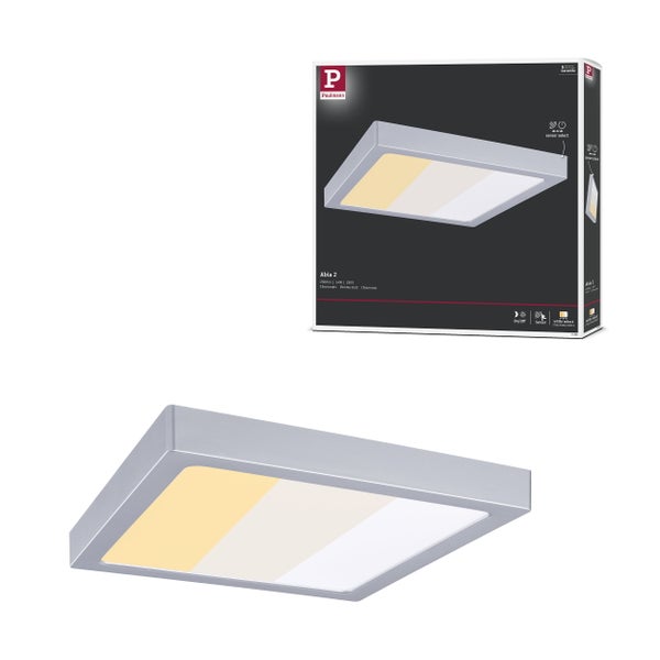LED-Wandleuchte mit Zubehör wie LED-Streifen, Fernbedienung und Netzteil