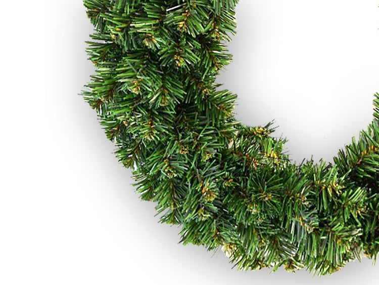 Künstlicher Adventskranz aus Kunststoff für die Weihnachtsdekoration