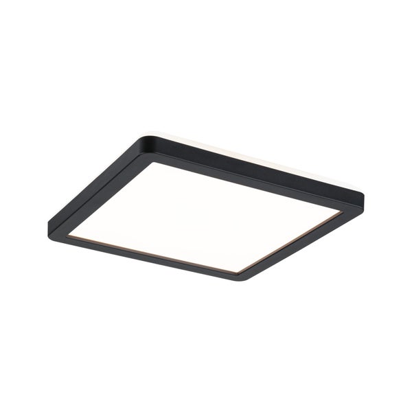 LED Panel Atria Shine Backlight eckig 190x190mm 11,2W 900lm 3000K Schwarz