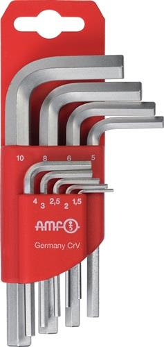 AMF Winkelschraubendrehersatz 911-HM9C 9tlg. in Kunststoffhalter - 46789