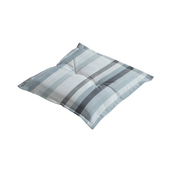 Sitzkissen Righe grau - Ca. 50x50 cm - 4er-Set