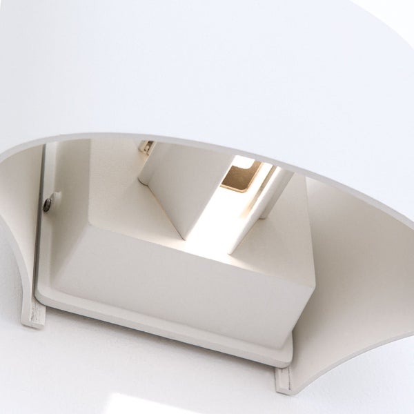 LED Außen Wandleuchte Up Down IP54  Weiß