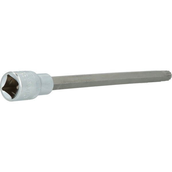 BRILLIANT TOOLS 1/2 Vielzahn-Bit-Stecknuss 200 mm lang M10 - BT022961