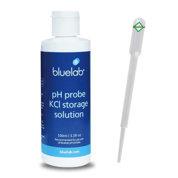 Bluelab EC- & pH-Elektroden Reinigungslösung 100 ml – Speziell für empfindliche Sonden, verlängert die Lebensdauer & sorgt für präzise Messergebnisse