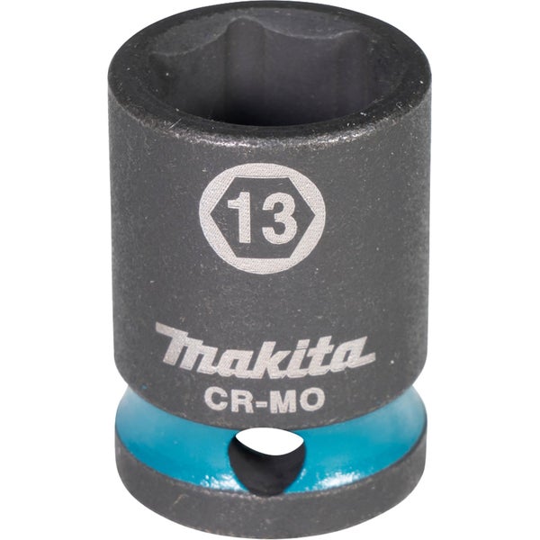 Makita E-15942 Steckschlüssel 3/8 SW13 Impact Black kurz