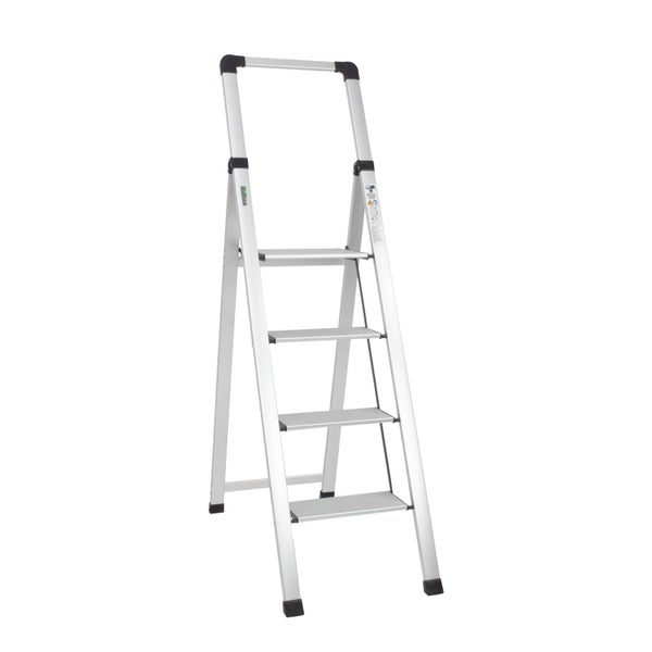 Aluminium Haushaltsleiter mit vier Stufen