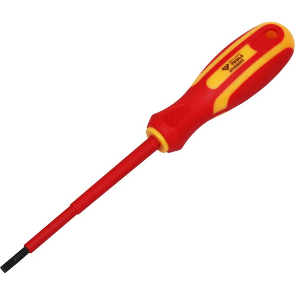 BRILLIANT TOOLS VDE Schraubendreher Schlitz 4,0 x 100 mm - BT068003