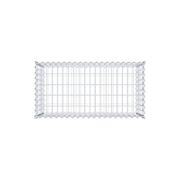 Gabione 100 cm x 50 cm x 50 cm (L x H x T), Maschenweite 5 cm x 10 cm, Spirale