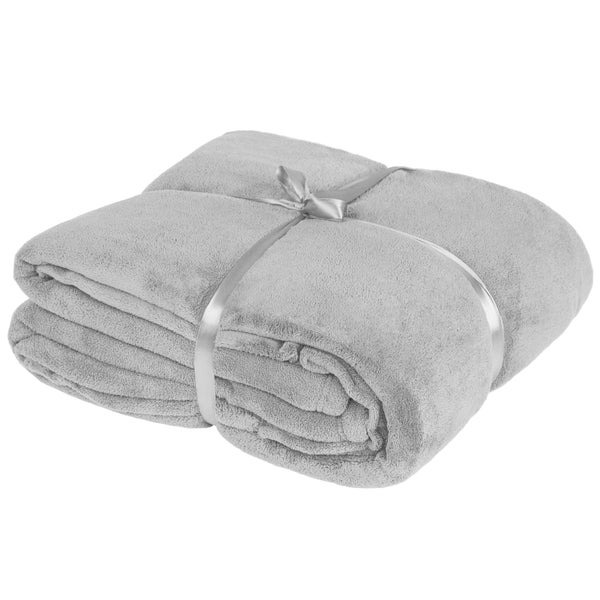 Kuscheldecke mit Ärmeln tectake  inklusive Tasche auf der Vorderseite 150 x 180 cm grau