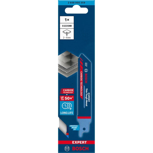 Bosch Expert Stichsägeblatt für dünnes, robustes Metall