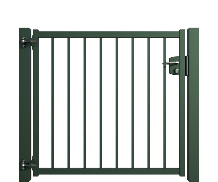 Metall Gartentor mit Schloss