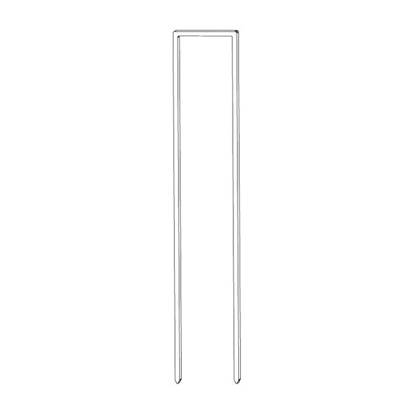 BECK Klammern BS 29 C V2A 100 mm C-Spitze Edelstahl A2 geharzt BLAU ETA Diamond Coating®