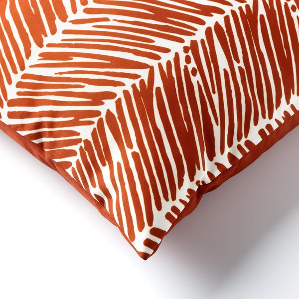 Dean Outdoor Kissen - 45x45 cm Orange - Mit Reißverschluss
