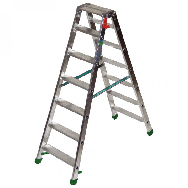 Aluminium Klapptrittleiter mit sechs Stufen