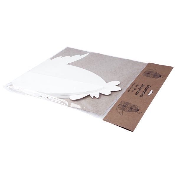 Dekoration Wabenball in Hühnerform, 30 cm, verpackt