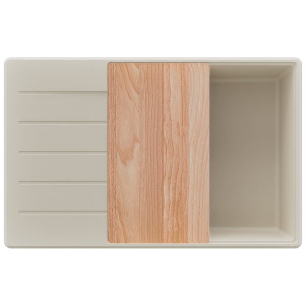 Spülbecken mit Schneidebrett