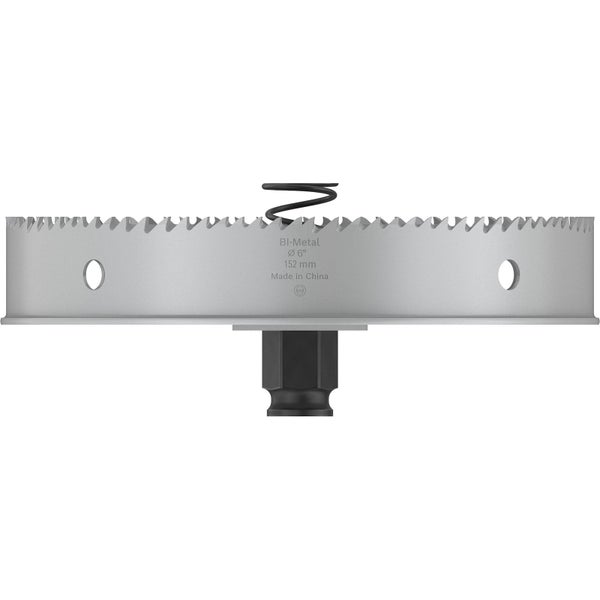 Bimetall Lochsäge mit einem Durchmesser von 152 Millimetern