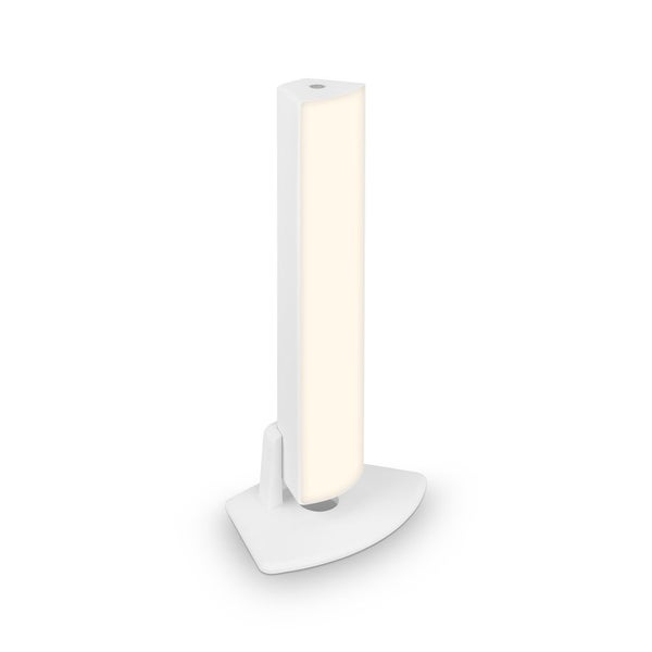 Battery LED table- and wall light, IP44, white, 1x