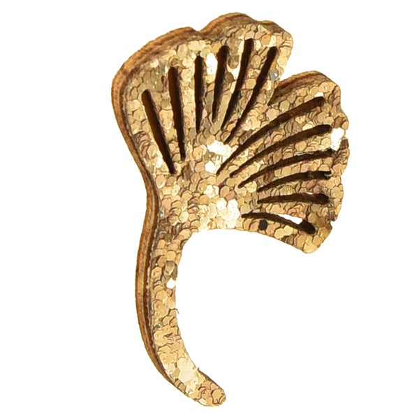 Dekorative Ginkgo-Blatt-Form