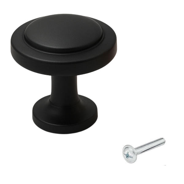 Möbelknopf mit Schraube