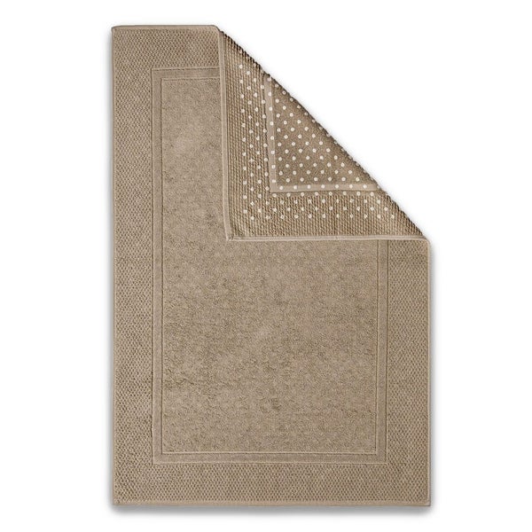 Rutschfeste Badematte aus 100% Baumwolle, 90x60 cm | Teddy