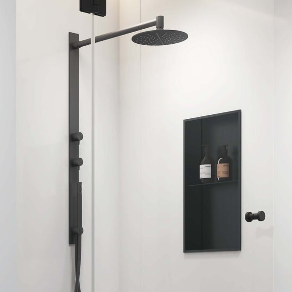 Außenleuchte mit Strukturglas