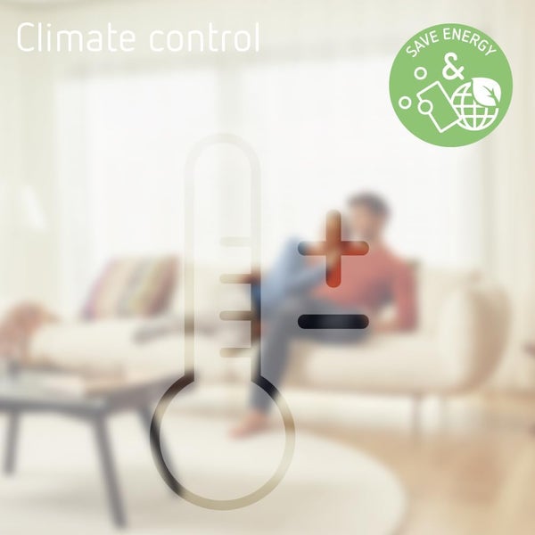 Theben 7010001 RAM 701 (RAMSES) - Raumthermostat für alle Heizungsarten, Raumtemperaturregler, Raumregler, Thermostat