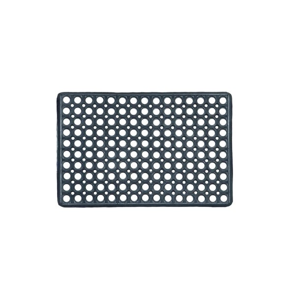 Fußmatte aus Gummi mit Löchern
