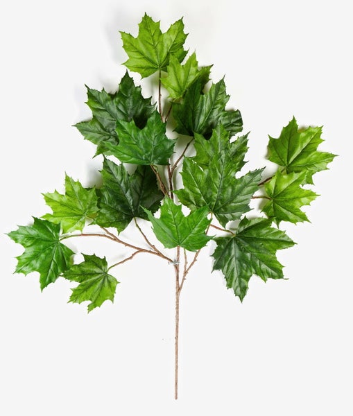 Set aus sechs künstlichen Sukkulenten-Steckern aus Kunststoff in verschiedenen Formen.